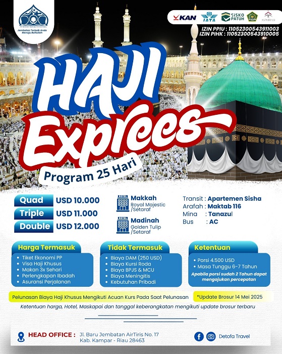 HAJI ESXPRESS - STARTING JAKARTA