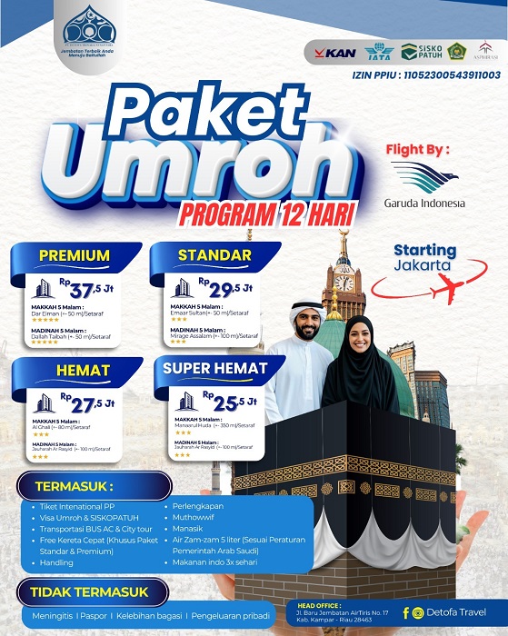 UMRAH REGULER - JAKARTA